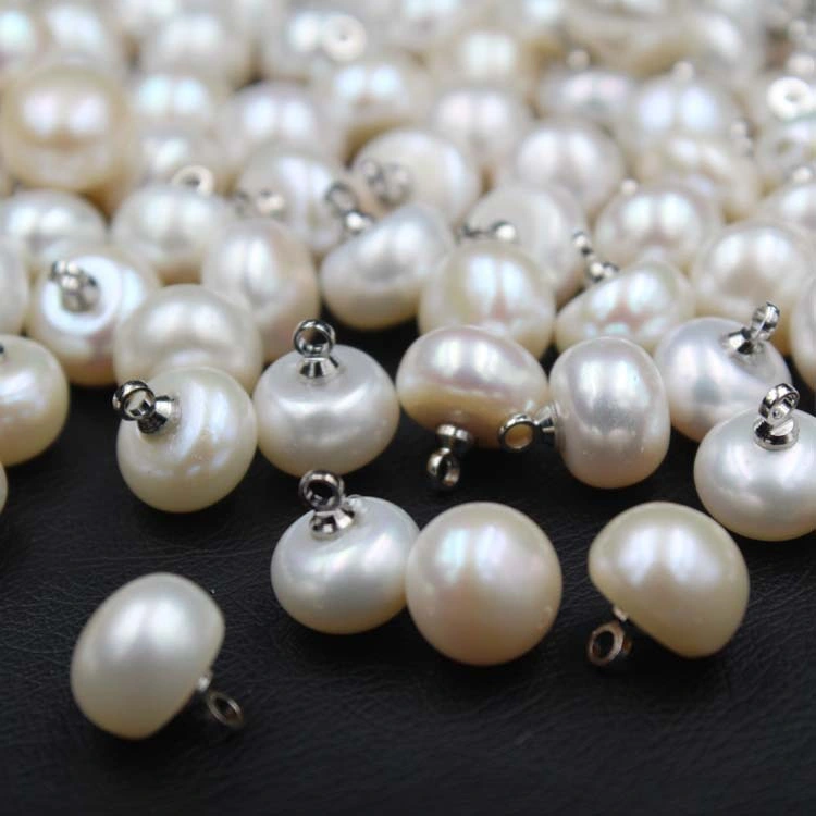 White Pearls Studs Beads DIY Crafts Leather Bag Shoes Clothes Decoration