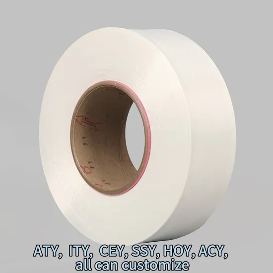 Chinese Manufacturer Superior Quality Elastic Polyester Cey Yarn