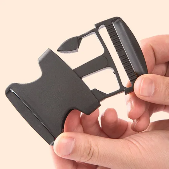 Custom Logo Strong Adjustable Quick Plastic Side Release Buckles Accessories for Backpack 