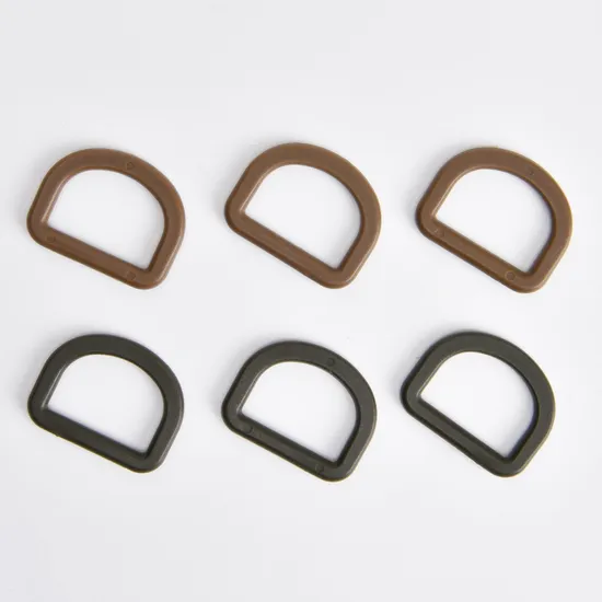 Plastic D Ring Buckle for Backpack/ Bag/ Harnesses 