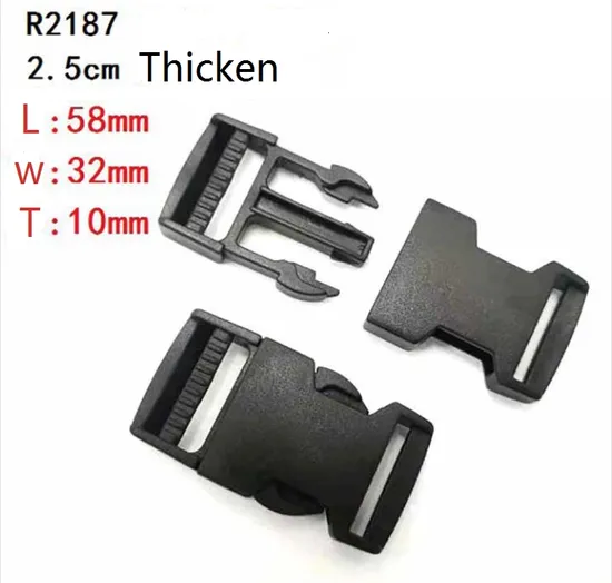 Reliable Plastic Buckles for Straps, Bags, and Belts 