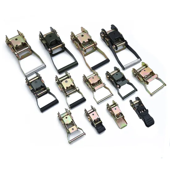 2′′ Plastic Handle Steel Ratchet Buckle for Binding and Lashing 
