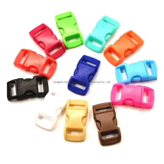 Wholesale Belt Buckles Metal Plastic Custom Logo Side Release Buckle 