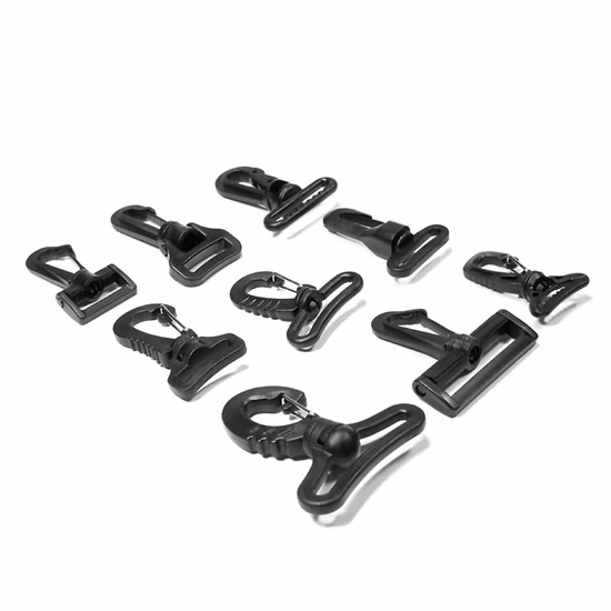 Factory OEM POM Snap Clip Hooks Belt Hooks Rotary Plastic Swivel Snap Buckle