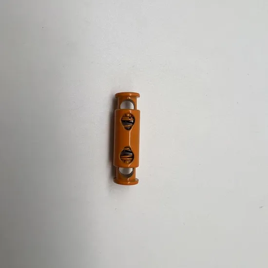 Durable Metal Spring Clasp and Cord Lock for Pants Adjustment, Irregular Bell Stoppers 