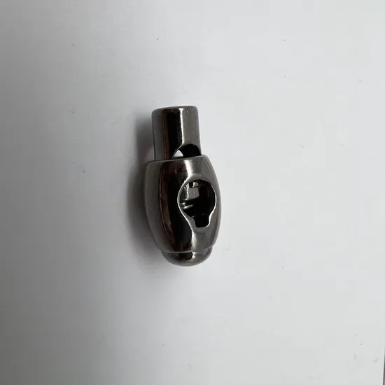 Ergonomic Metal Spring Buckle, Cord Lock for Fitness Apparel 