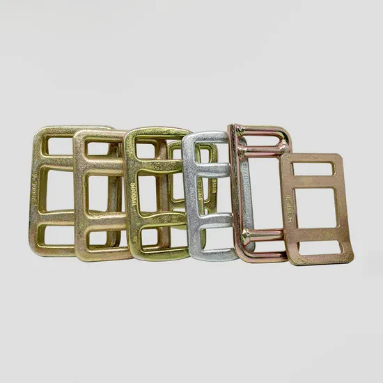 Buckle Drop Forged Alloy and Iron with Zinc Plated Finish for Load Straps 